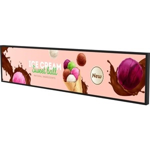 AllSee WS37HD8 37" LCD Digital Signage Display - Cortex A17 1.60 GHz - 2 GB DDR3 SDRAM - 1920 x 540 - LED - 1000 cd/m² - U