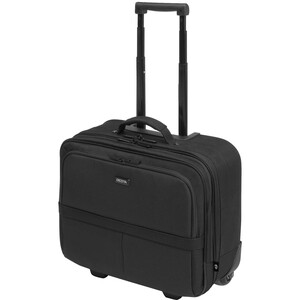 Dicota Multi SCALE Travel/Luggage Case (Trolley) for 26.7 cm (10.5") to 39.6 cm (15.6") Any Brand Notebook - Black - Polye