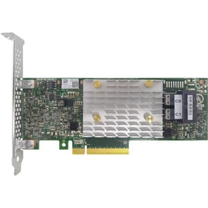 Lenovo ThinkSystem RAID 5350-8i PCIe 12Gb Adapter - 12Gb/s SAS - PCI Express 3.0 x8 - Plug-in Card - RAID Supported - 0, 1