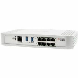 Palo Alto PA-410 Network Security Appliance - 7 Port - 10/100/1000Base-T - Gigabit Ethernet - 1.70 Gbit/s Firewall Through