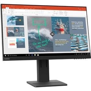 Lenovo ThinkVision E24-28 24.0" (61.0 cm) Class Full HD LCD Monitor - 16:9 - Raven Black - 23.8" (60.5 cm) Viewable - In-p