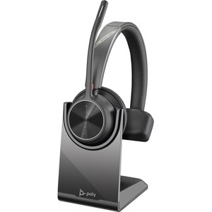 Poly Voyager 4300 UC 4310-M Wired/Wireless Over-the-head Mono Headset - Monaural - Ear-cup - 5000 cm - Bluetooth - 20 Hz t