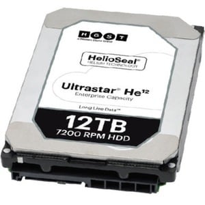 HGST Ultrastar He12 12 TB Hard Drive - Internal - SAS (12Gb/s SAS) - 3.5" Carrier - Storage System Device Supported - 512e