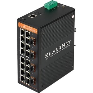 SilverNet Series 7 16 Ports Manageable Ethernet Switch - Gigabit Ethernet - 10/100/1000Base-T, 100/1000Base-X - 2 Layer Su