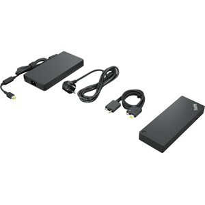 Lenovo Thunderbolt 4 Docking Station for Workstation - 230 W - 4 Displays Supported - 4K, 8K - 3840 x 2160, 7680 x 4320 - 