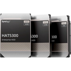 Synology HAT5300-16T 16 TB Disco rígido - 3,5" Interno - SATA (SATA/600) - Servidor, Sistema de armazenamento Device Suppo
