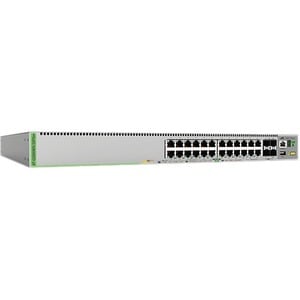 Allied Telesis CentreCom GS980MX/28PSM Layer 3 Switch - 24 Ports - Manageable - 5 Gigabit Ethernet, 10 Gigabit Ethernet, G