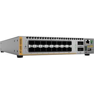 Allied Telesis x550 x550-18XSQ Gerenciável Comutador de camada 3 - Ethernet de 10 Gigabit - 3 Camada suportada - Modular -