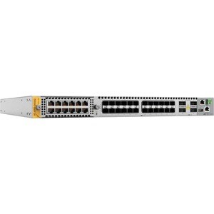 Allied Telesis x950 x950-28XSQ Gerenciável Comutador de camada 3 - 3 Camada suportada - Modular - Fibra ótica - 1U - Montá
