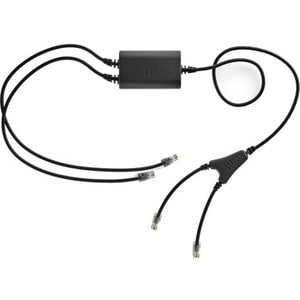 EPOS CEHS-CI 01 Telefonkabel - Cable for Telefon, Headset, Elektronischer Hook-Switch - Schwarz