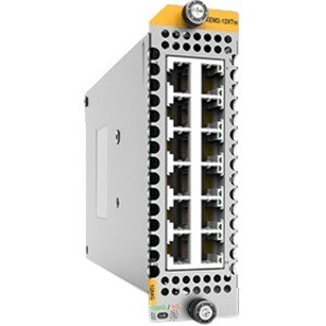 Allied Telesis XEM2-12XTm Módulo de expansão - Para Trabalho em rede de dados - Cabo de par entrançadoEthernet de 10 Gigabit - 10GBase-T - Módulo de Plug-in