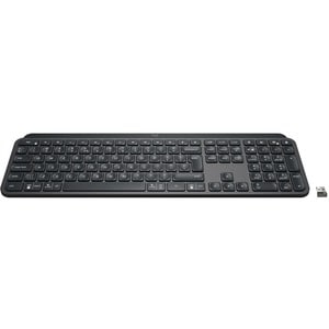 Logitech MX Keys for Business Keyboard - Wireless Connectivity - USB Type A Interface - English (US) - QWERTY Layout - Gra
