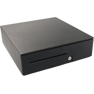 apg®Heavy- Duty Point of Sale Cash Drawer | Series 100 T554B-BL1616-C - USD 5 Bill - 5 Coin - USB - Steel - Black - 4.9" H