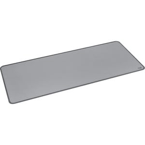 Logitech Mouse Pad - 300 mm x 700 mm Dimension - Grey - Natural Rubber, Nylon, Polyester - Anti-slip, Anti-fray, Spill Res