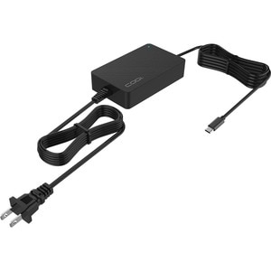 CODi 90W USB-C Universal AC Power Adapter - 90 W - 120 V AC, 230 V AC Input - Black - 1