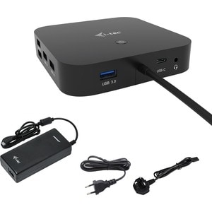 i-tec USB Type C Docking Station for Notebook/Tablet/Monitor - 100 W - 2 Displays Supported - 4K - 3840 x 2160 - 2 x USB 2