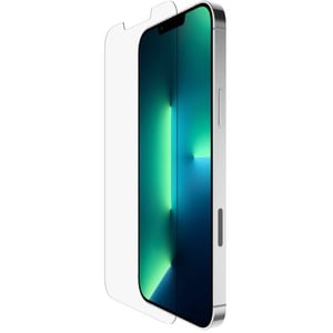 Belkin ScreenForce 9H Gehärtetes Glas Displayschutz für iPhone 14, iPhone 13, iPhone 13 Pro - Glasklar - für OLED iPhone 1