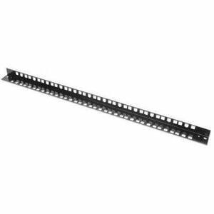 Intellinet Mounting Rail - Grey - 19" Wall Mount Rails, 12U, Black, 2-pack