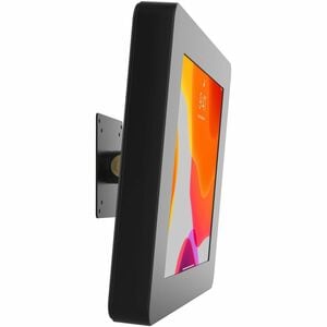 CTA Digital VESA-Compatible Rotary Ball-Head Adjusting Mount with Universal Security Enclosure (Black) - 7" to 14" Screen 
