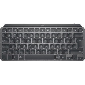 Logitech MX Keys Mini Keyboard - Wireless Connectivity - LED - English (US) - QWERTY Layout - Graphite - Bluetooth/RF - 10