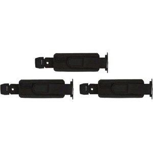 Zebra Ajustável Alça de mão - 3 / Pack - 19.1 mm Altura x 63.5 mm Largura x 139.7 mm Comprimento - Preto - Couro, Plástico