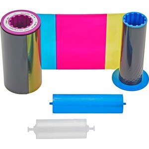 Zebra True Colours i Series YMCKK ribbon. Compatibilidade: ZXP 8, Cor do produto: Multicor