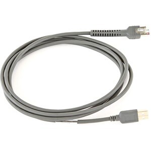 Zebra CBA-U21-S07ZBR. Cor do produto: Preto, Comprimento do cabo: 2,1 m, Conetor 1: USB