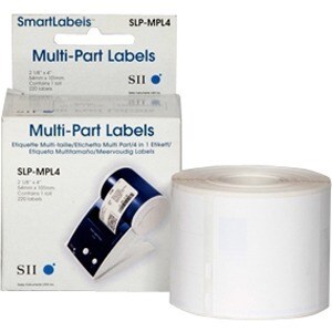 Seiko SLP-MPL4 Rótulo multiuso - 54 mm Width x 54 mm Comprimento, 46 mm Width x 18 mm Comprimento - Permanente Adesivo - Q