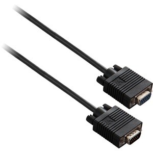 VGA EXT CABLE 5M BLACK FERRITE CORE M/F