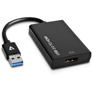 USB3.0A TO HDMI VIDEOCARD BLACK 100PCT COPPER CONDUCTOR .