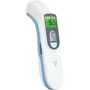 V7 VIFRTM, Termómetro remoto, Azul, Branco, Universal, Sensor, °C, Temperatura corporal