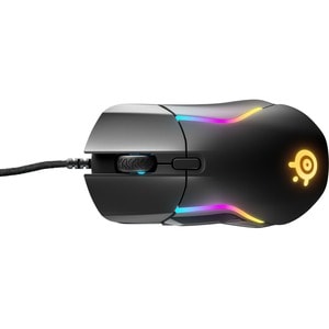 SteelSeries Rival 5 Gaming Mouse - USB - Optical - 9 Button(s) - 9 Programmable Button(s) - Matte Black - Cable - 18000 dp