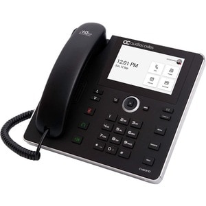 AudioCodes C450HD IP Phone - Corded - Corded - Wi-Fi, Bluetooth - Wall Mountable - Black - VoIP - IEEE 802.11b/g/n - 2 x N