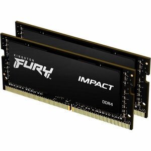 Kingston FURY Impact 64GB (2 x 32GB) DDR4 SDRAM Memory Kit - For Motherboard, Mini PC, Notebook - 64 GB (2 x 32GB) - DDR4-