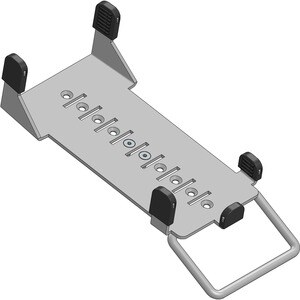 MULTIGRIP PLATE WITH HANDLE BLACK