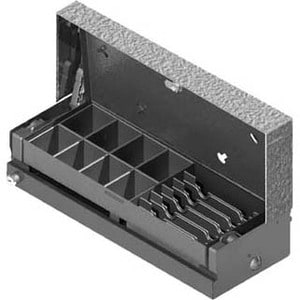 apg 460MOD Cash Drawer - 8 Coin - Cinzento escuro - 100 mm Altura x 460 mm Largura x 172 mm Profundidade