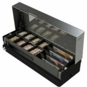 apg 460 Cash Drawer - 6 Bill - 8 Coin - Preto