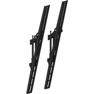 Staffa montaggio ITB per Da parete per schermi, Monitor - Nero - 30 kg Capacità di carico - Compatibile montaggio VESA - A