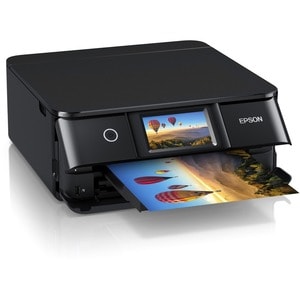 Epson Expression Photo XP-8700 Wireless Inkjet Multifunction Printer - Colour - Black - Copier/Printer/Scanner - 32 ppm Mo