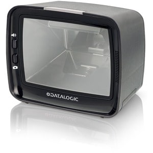 Vente au détail, Pharmacie Mains libres Kit lecteur de code barres Datalogic Magellan 3410VSi - Noir, Argenté - Câble Conn
