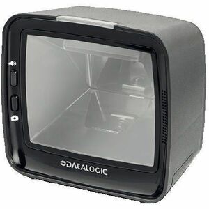 Industriel, Vente au détail Bureau Scanner de code à barre Datalogic Magellan 3410VSi - Noir, Argenté - Câble Connectivité