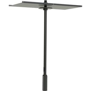 Vaddio Ceiling Mount for PTZ Camera - Black - TAA Compliant - 4.41 lb Load Capacity - Steel