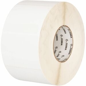 Zebra Z-Ultimate 4000T RFID Label - x 2 43/64" Width x 1" Length - Roll - Permanent Adhesive - Thermal Transfer - White - 