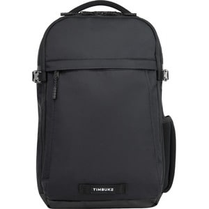 Timbuk2 Division Carrying Case (Backpack) for 15" Notebook - Eco Black Deluxe - Water Resistant Bottom - Nylon Body - Shou