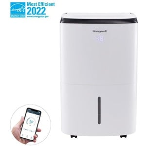 Honeywell Smart WiFi Portable Dehumidifier TP70AWKN - 4000 Sq. Ft. - 70 Pints/Day - ENERGY STAR Certified - Smart Model - 