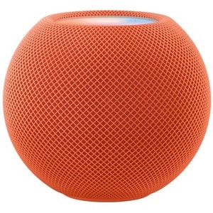 Apple HomePod mini Portable Bluetooth Smart Speaker - Siri Supported - Orange - 360° Circle Sound - Wireless LAN