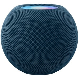 Apple HomePod mini Portable Bluetooth Smart Speaker - Siri Supported - Blue - 360° Circle Sound - Wireless LAN