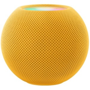 Apple HomePod mini Portable Bluetooth Smart Speaker - Siri Supported - Yellow - 360° Circle Sound - Wireless LAN