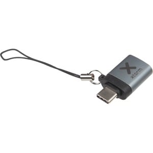 Xtorm Connect Data Transfer Adapter - 1 x Type A USB 3.1 USB Female - 1 x Type C USB 3.1 USB Male - Grey