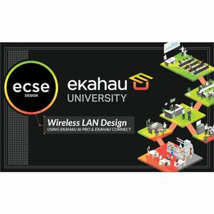 1SEAT 4DAY ONLINE INSTRUCTOR LED EKAHAU WIFI DESIGN